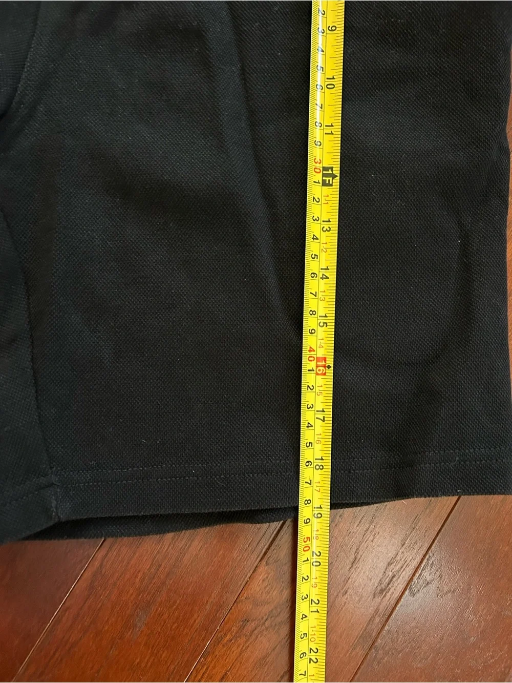 Lefties Black Cargo Sweat Shorts - Men's L (32) - Cotton Blend Fleece-Back Jogge